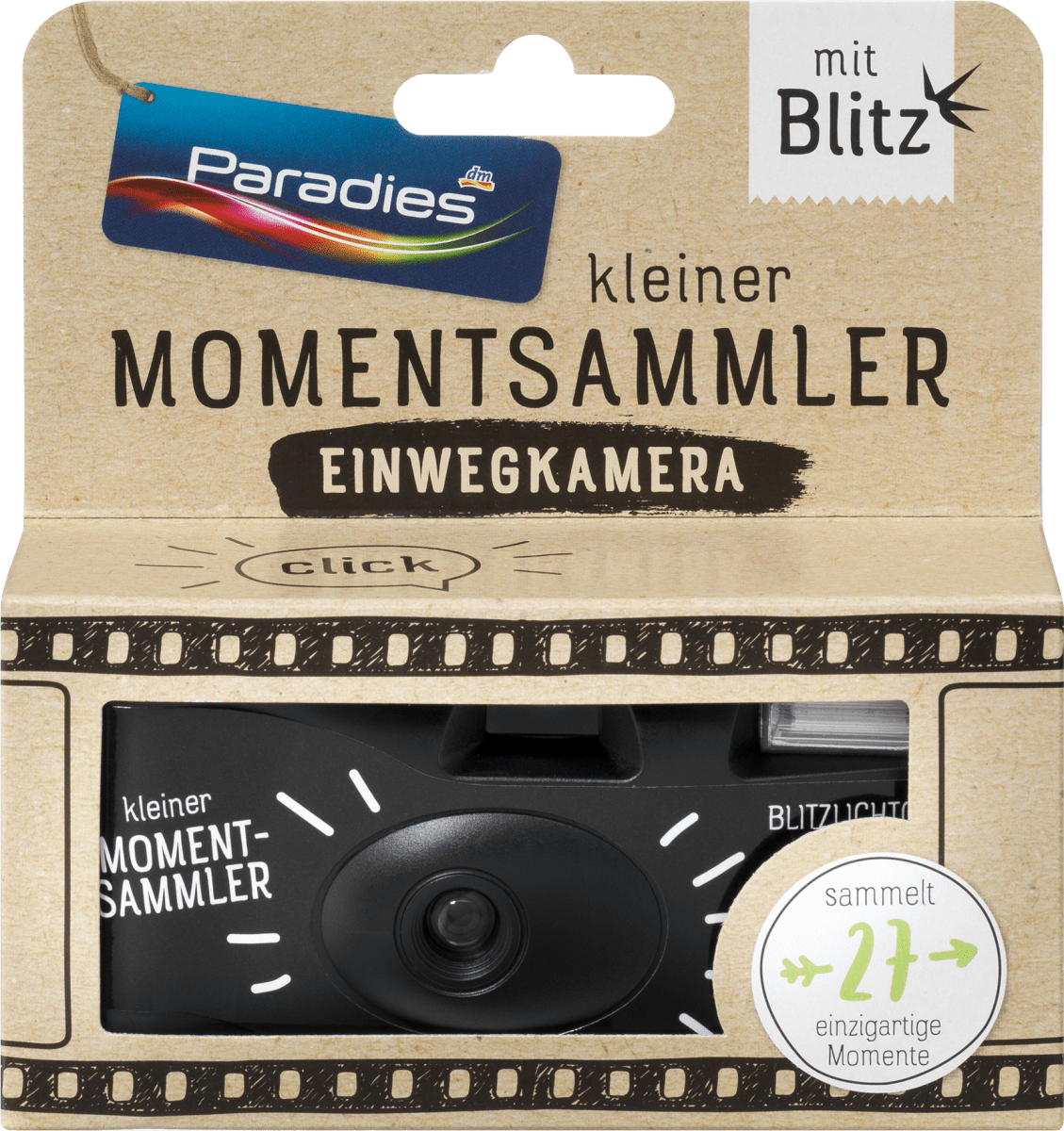 Einwegkamera Momentsammler, 1 St