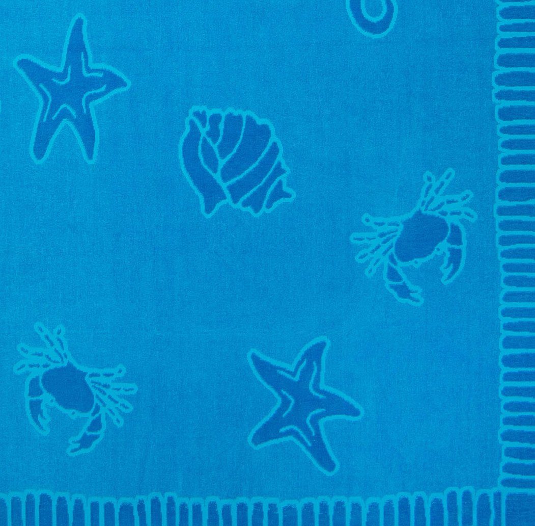 ZOLLNER Strandtuch, Frottier (1-St), 100 x 200 cm, 100% Baumwolle, vom Hotelwäschespezialisten