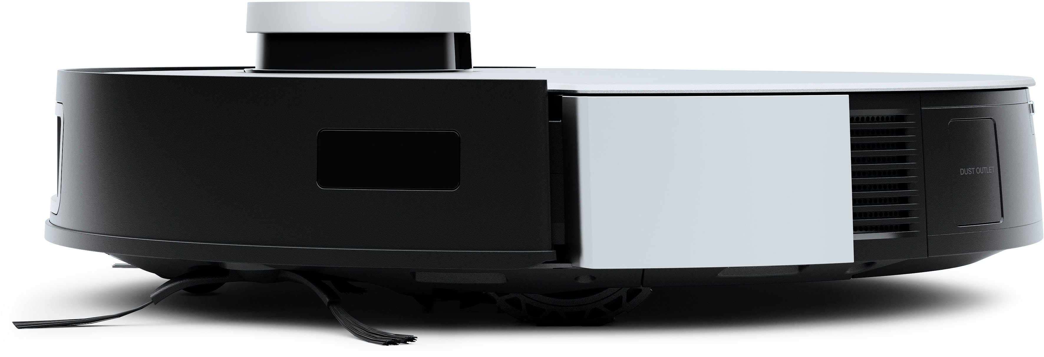 ECOVACS Nass-Trocken-Saugroboter DEEBOT X1 PLUS, 1000 W, 5000PA, DToF-Laser, AIVI 3.0, Absaugstation, YIKO, Schwarz/Silber