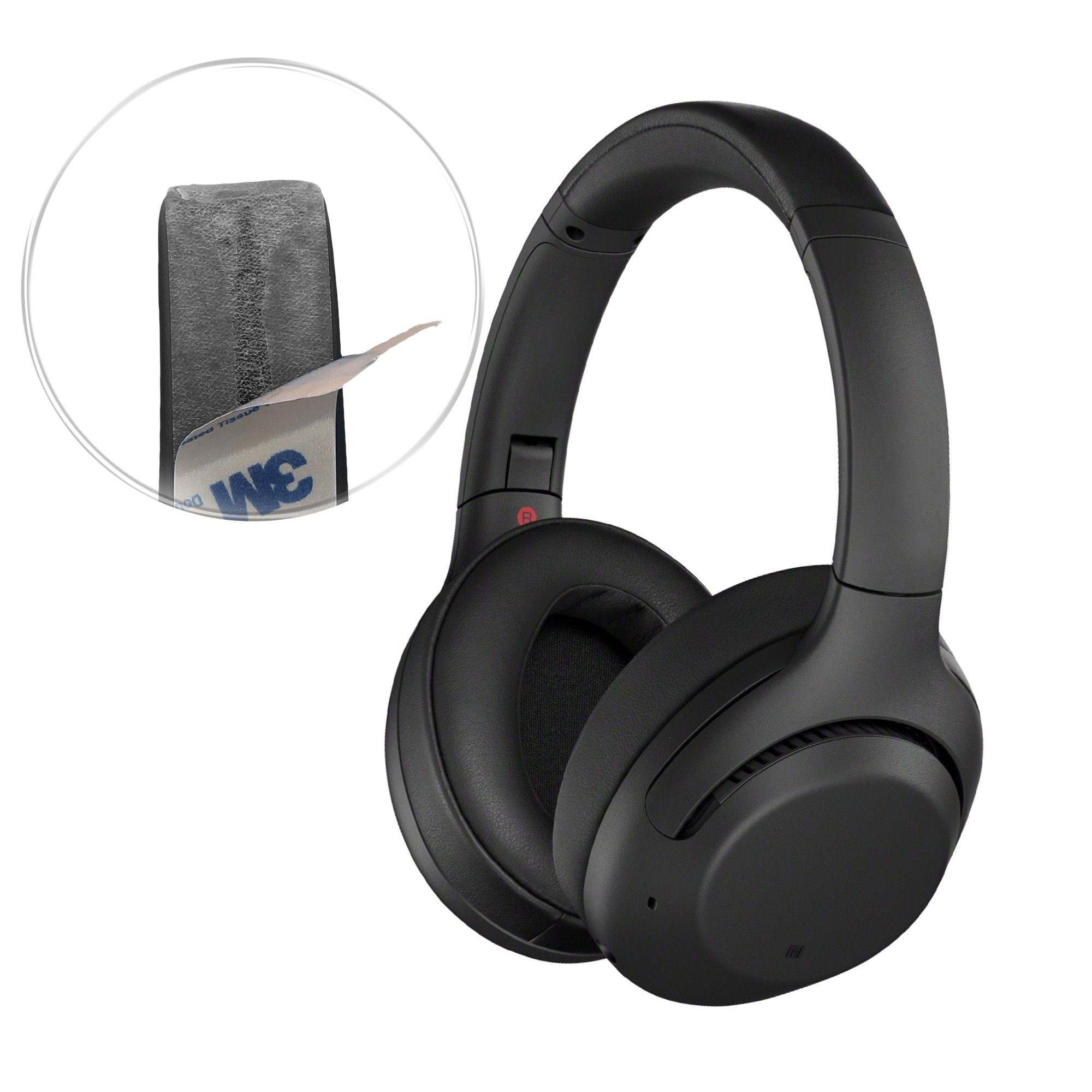 kwmobile Bügelpolster Bügelpolster für Sony WH-CH520, Kunstleder Kopfbügel Polster für Overear Headphones