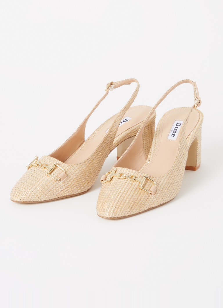 Dune London Choices Slingback-Pumps mit Trensenverschluss