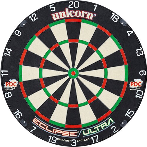 DARTBOARD ECLIPSE ULTRA - OFFICIAL PDC BRISTLE BOARD