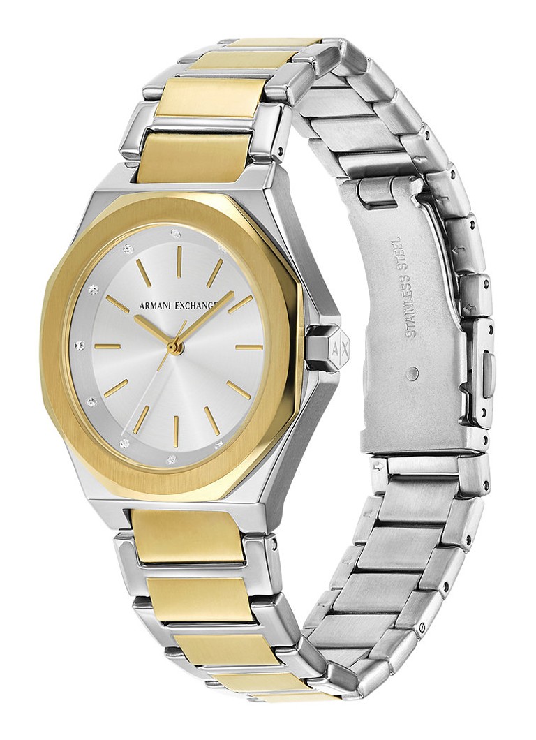 Armani Exchange rokaspulkstenis ar ķēdīti, 2 gab. komplektā AX7161SET
