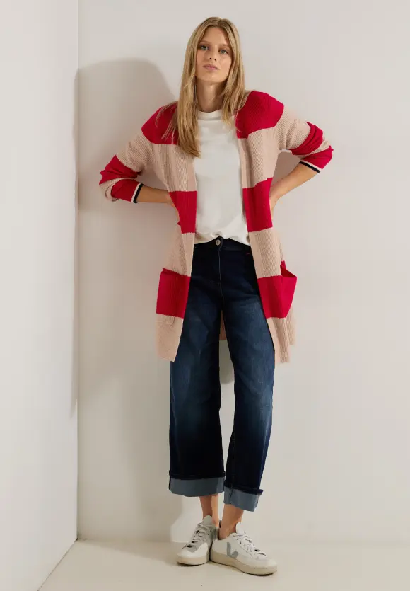 CECIL Cosy Cardigan mit Streifen