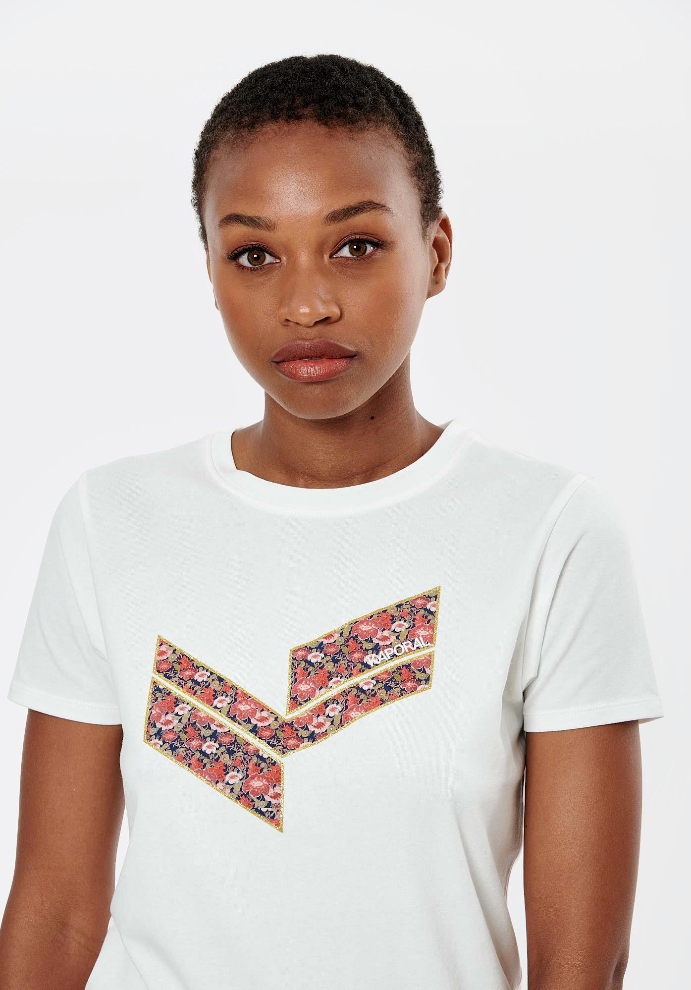 LOVET  T-shirt blanc Femme