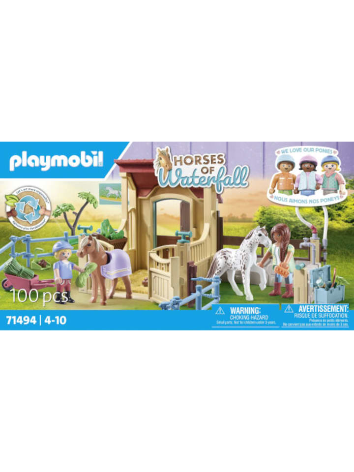Playmobil Spielfigur Set Pferde von Waterfall - Reitstall, ab 3 Jahre günstig kaufen onesize