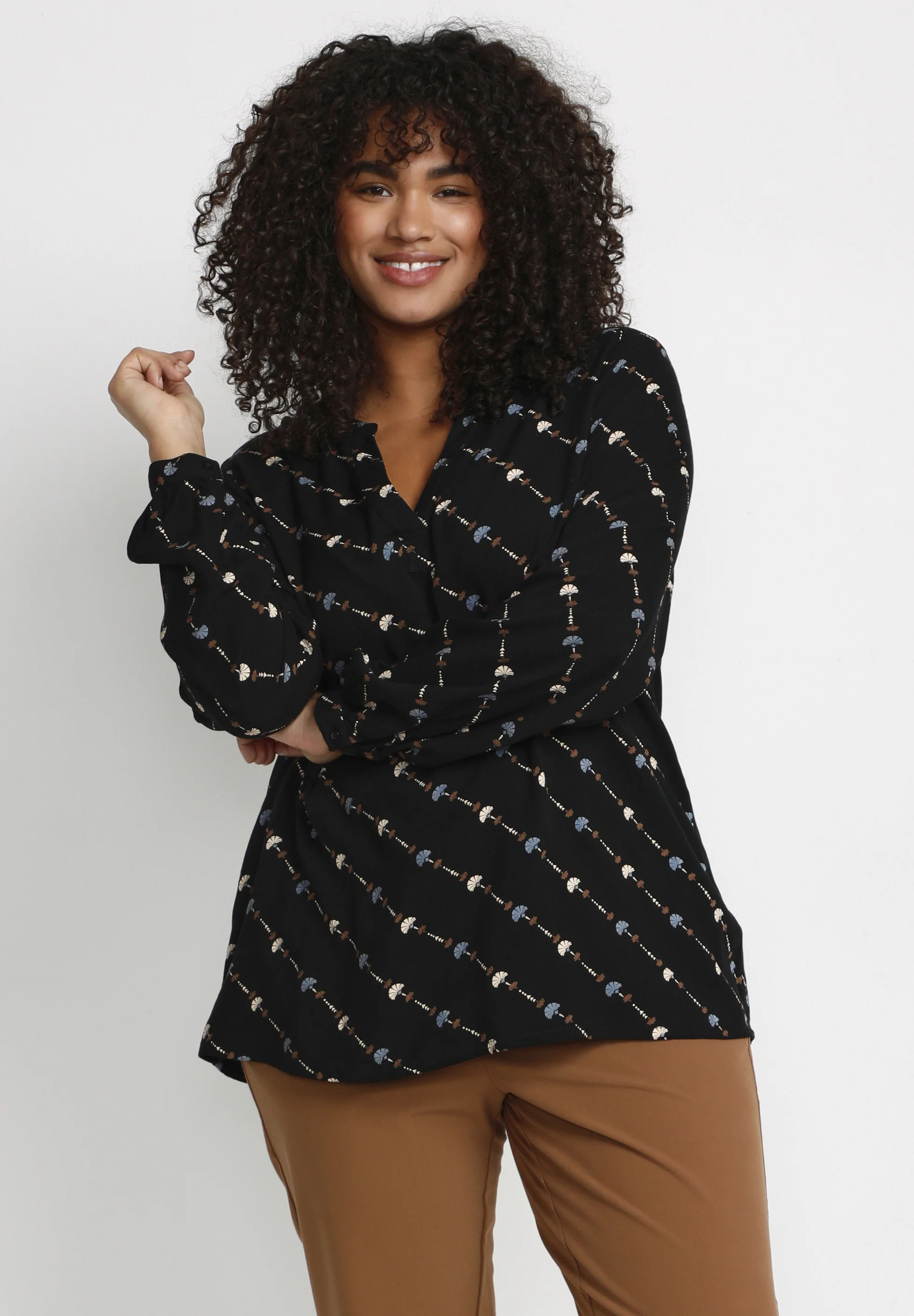 Blusa Kaffe Curve KCLENNA TILLY