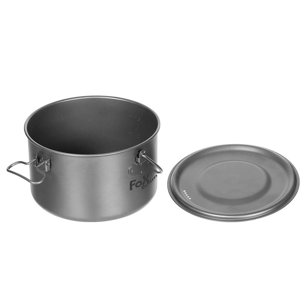 Titan Topf großmit Deckel 1.95 Liter