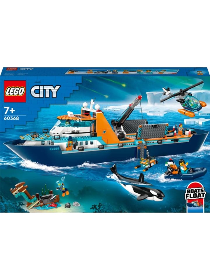 LEGO City 60368 Arktis-Forschungsschiff in Mehrfarbig ab 7 Jahre günstig kaufen onesize