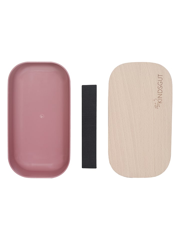 Kindsgut Lunchbox in Rosa - (B)20,5 x (H)5,5 x (T)11,5 cm günstig kaufen onesize