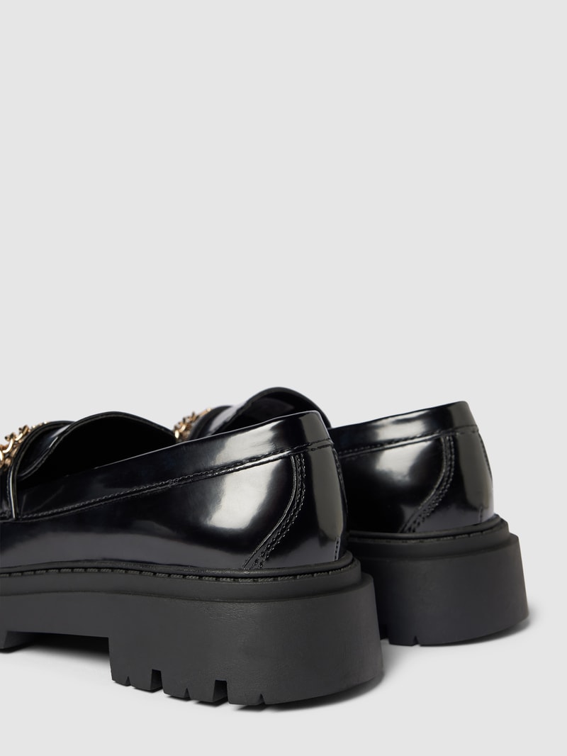 Penny-Loafer mit Schaftbrücke Modell 'HESTER' in schwarz