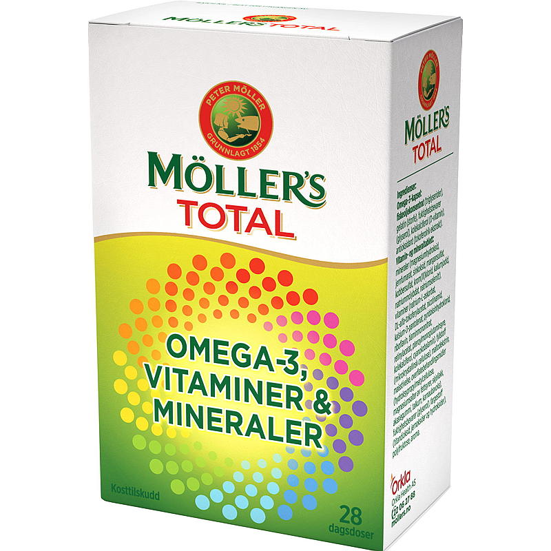 Möller's Möller's 56 stk kapsler Total