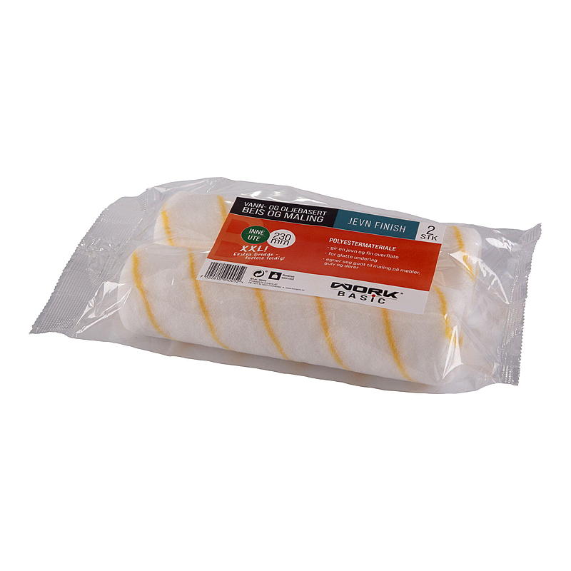Work Basic Rulle 2-pk 23 cm polyester, Work
