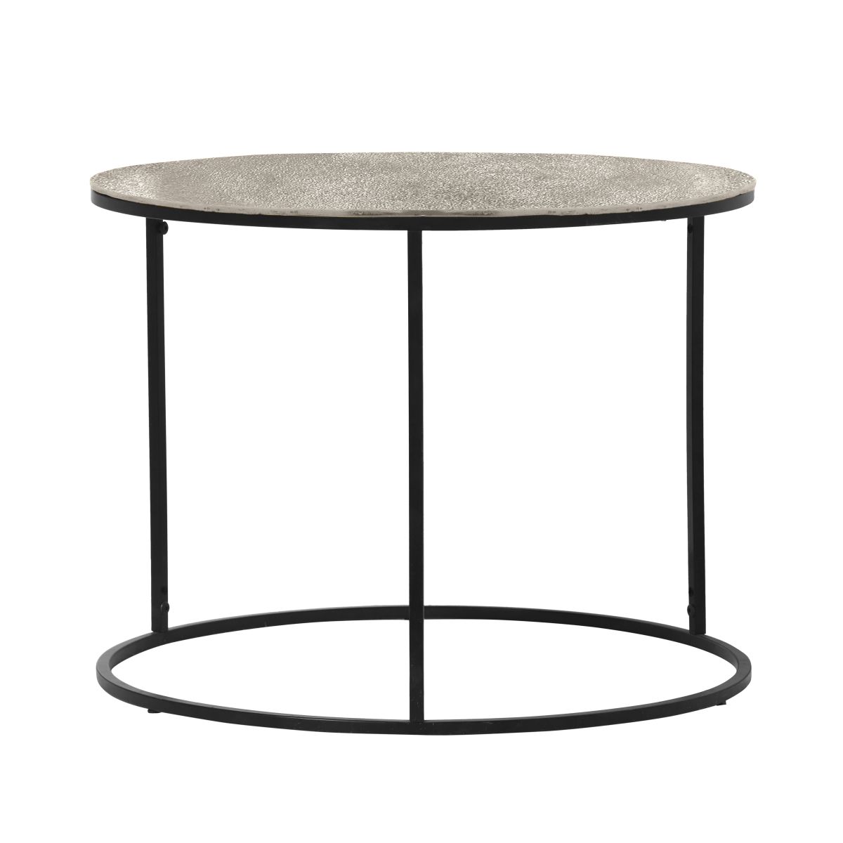 Beistelltisch Padma Silber 60 x 46 cm