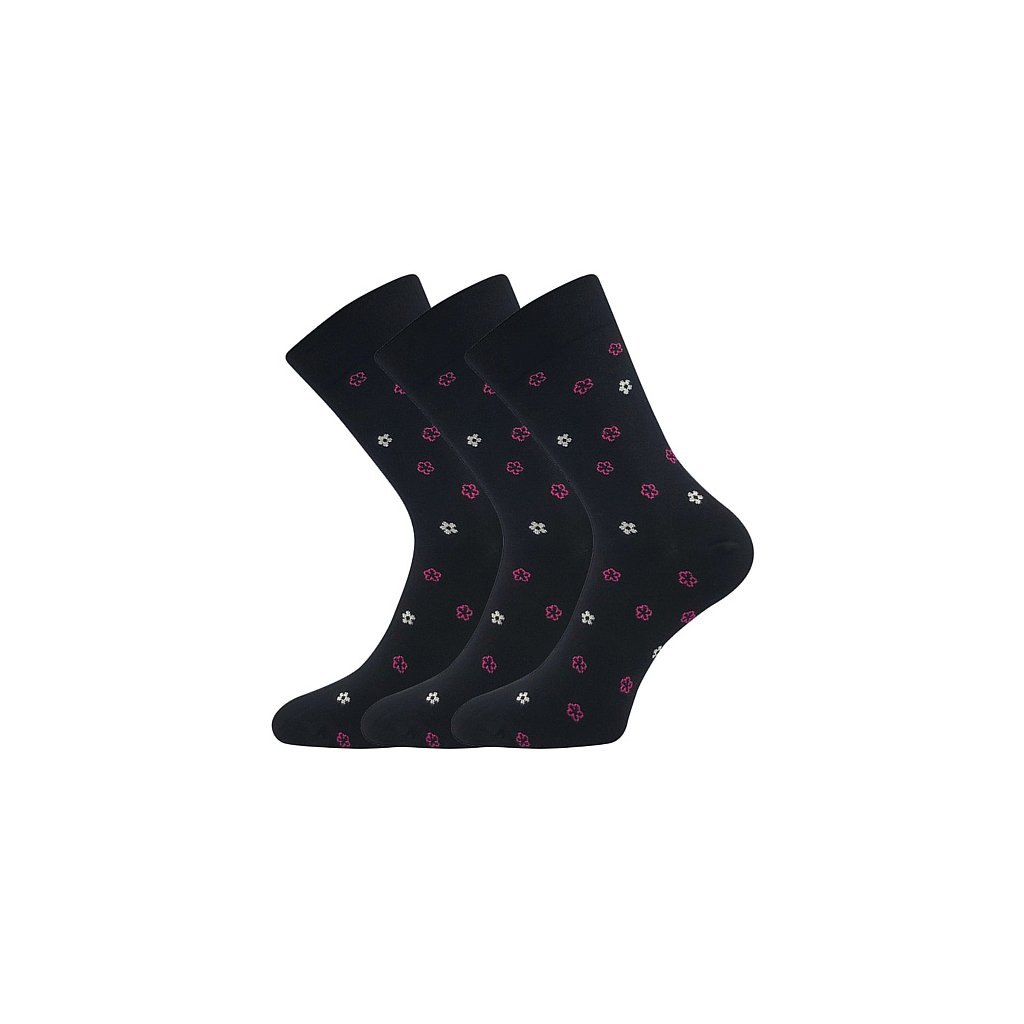 Voxx Flowrana Socken schwarz, 3 Paare