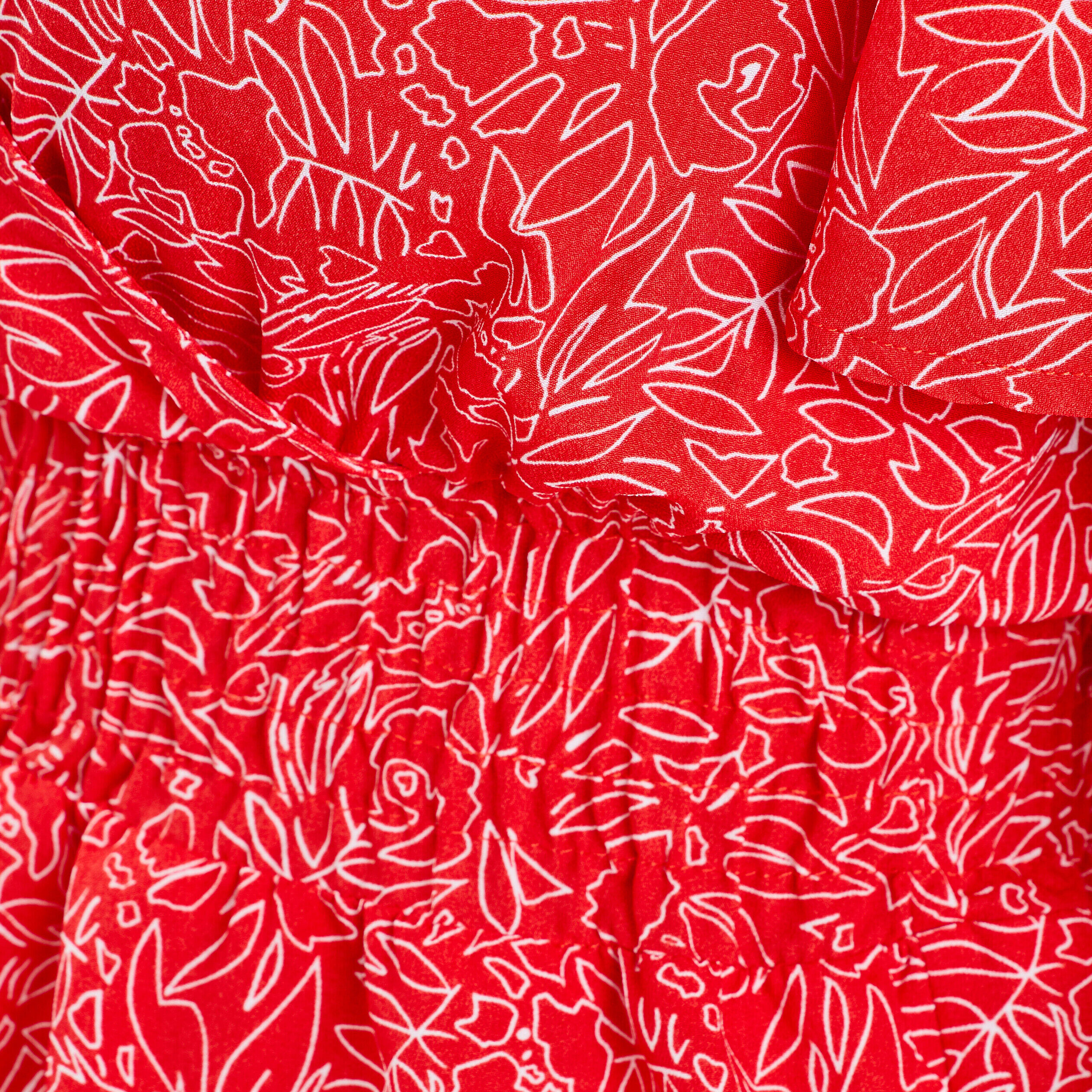 Blouse manches courtes rouge femme | Cache Cache