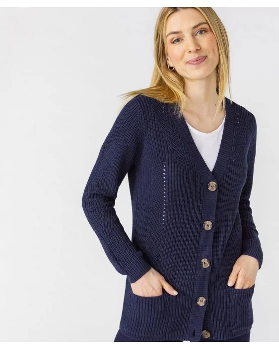 Gilet maille perlée