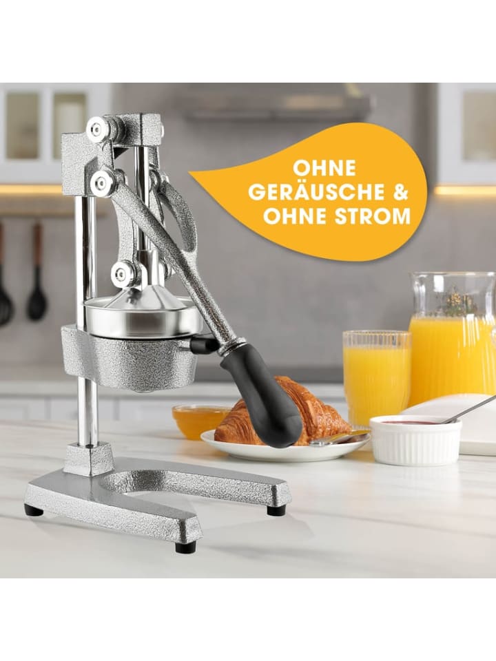 Lumaland Saftpresse Edelstahl Große Presse Zitruspresse Frucht Saftmaschine günstig kaufen onesize