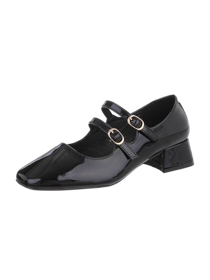 Ital-Design Pump in Schwarz günstig kaufen