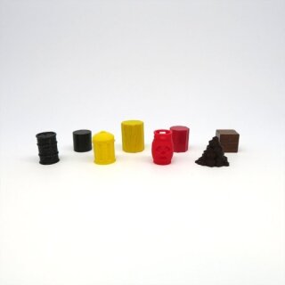 Resource Tokens for Power Grid - 84 Pieces