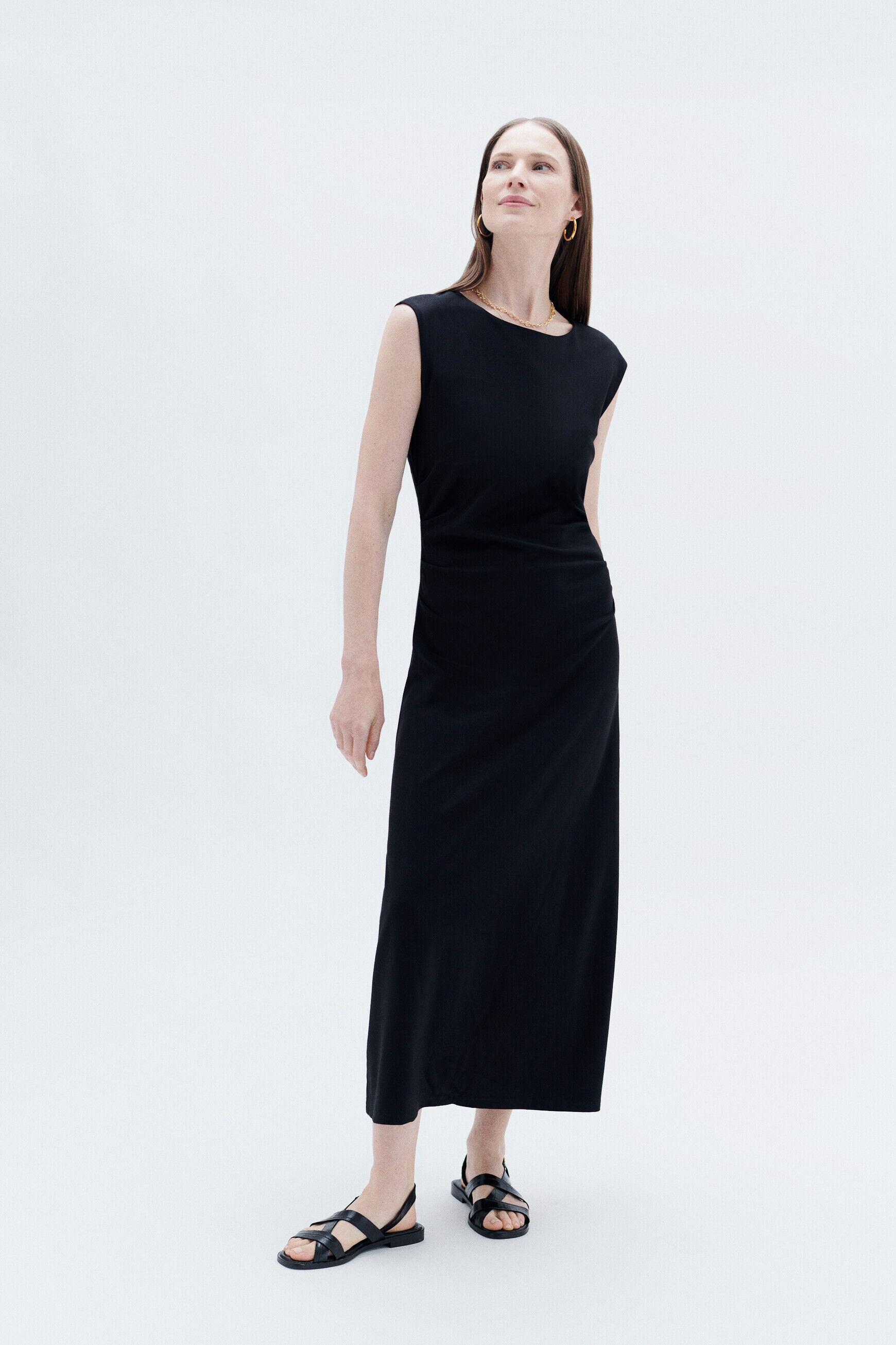 Robe rwhitney noir femme