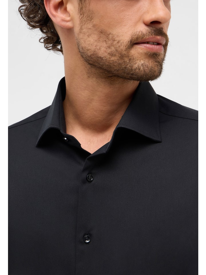 Eterna Hemd SLIM FIT in schwarz günstig kaufen