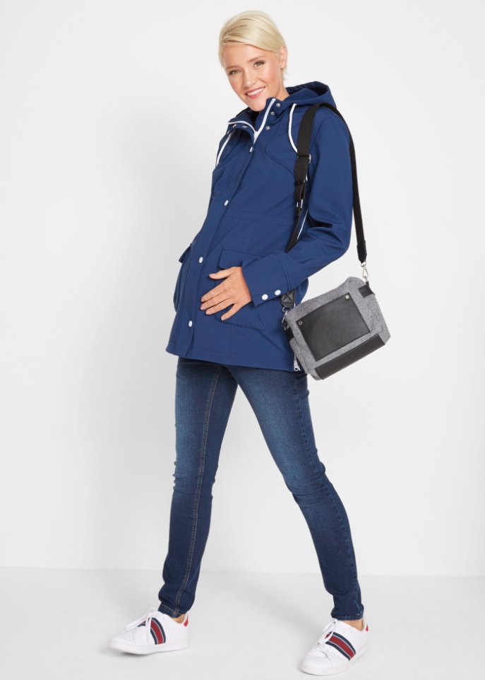 Softshell-Tragejacke / Softshell-Umstandsjacke