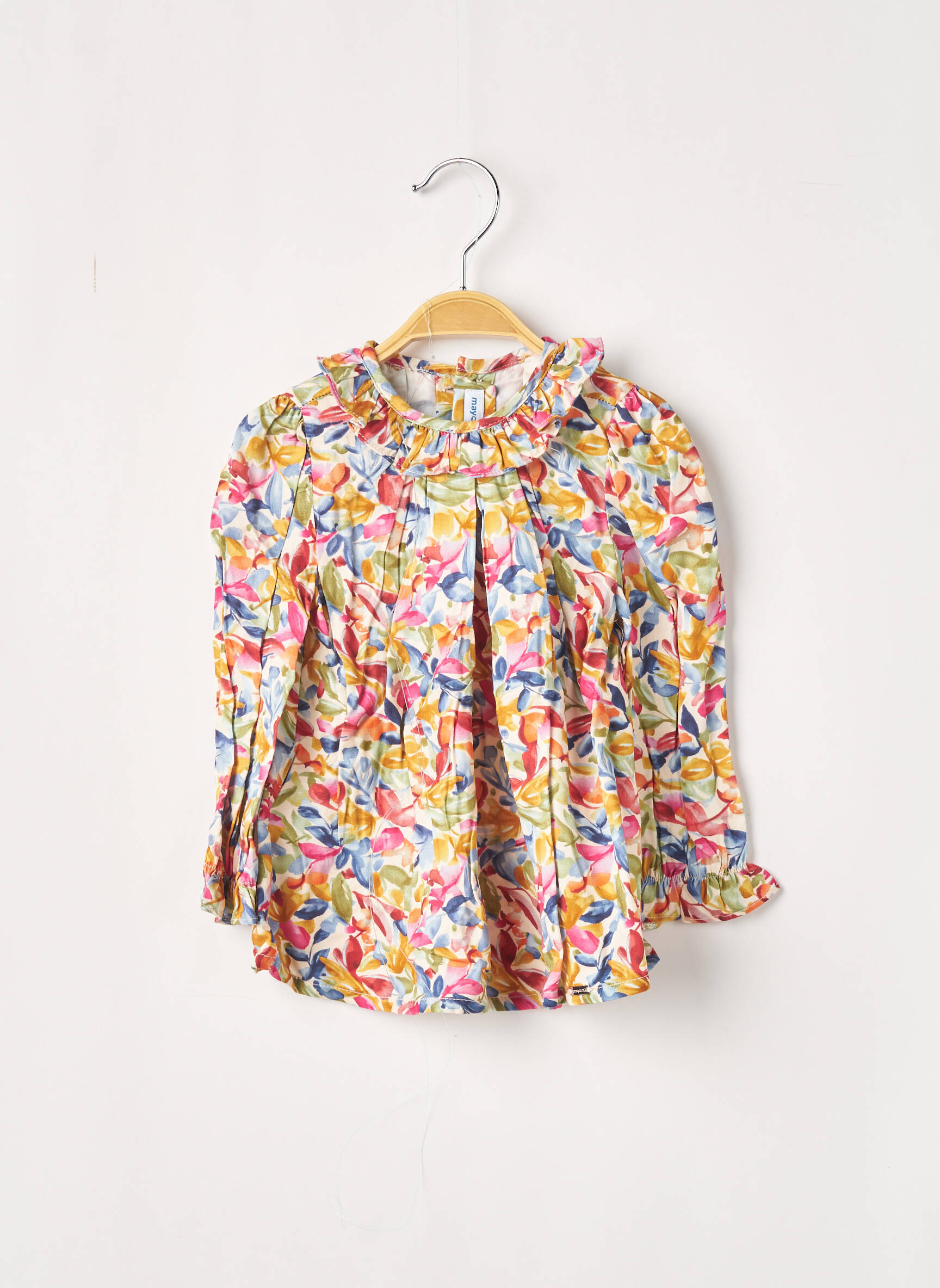 Mayoral Blouses Fille couleur jaune
