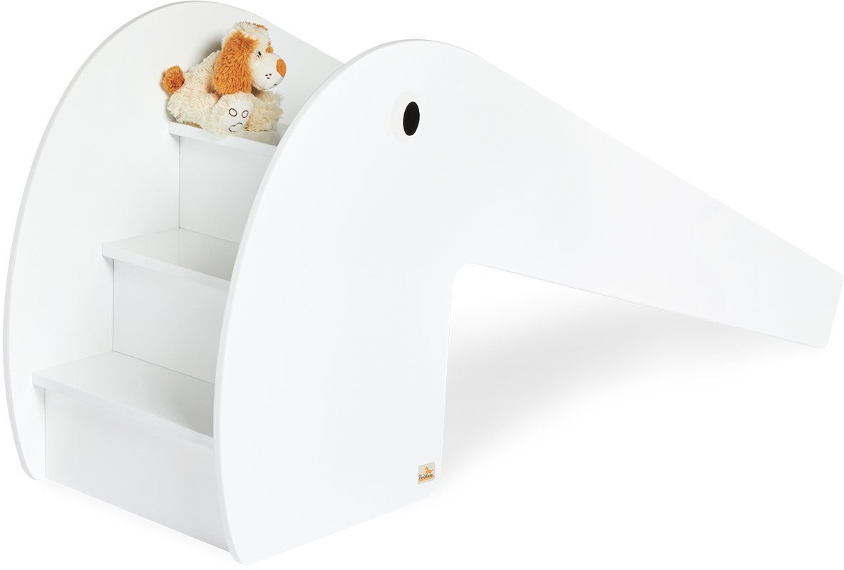 Pinolino® Indoor-Rutsche Holzspielzeug, Lotta, weiß