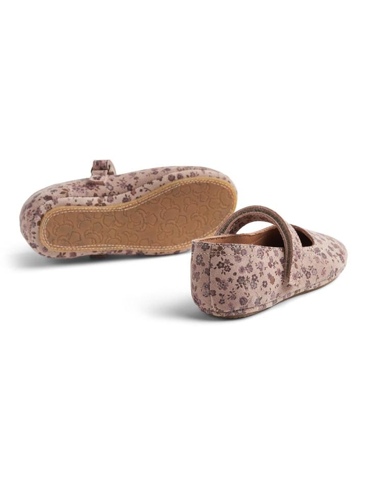Wheat Leder-Ballerinas in Beige günstig kaufen