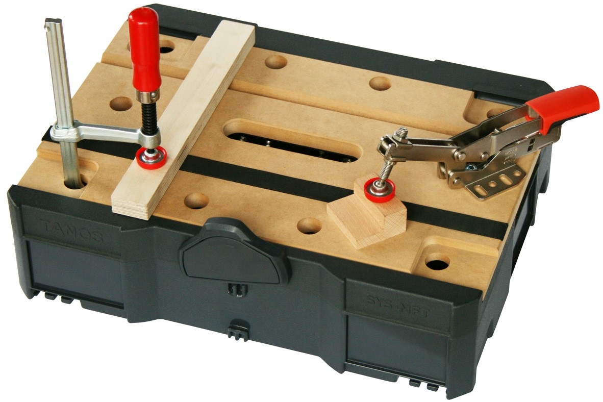 Banc de lucru mobil Bessey STC-S-MFT Systainer MFT cu cleme și testere