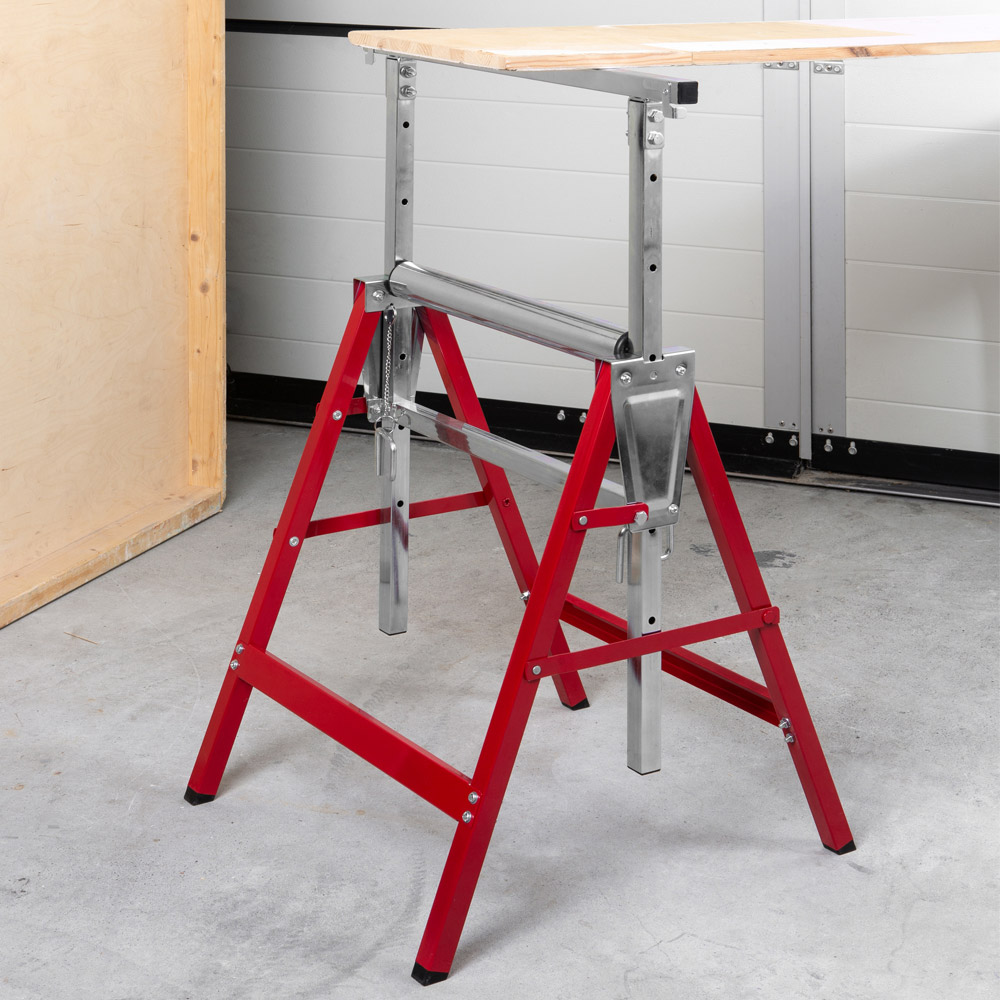 Kraft Werkzeuge 2 in 1 Rollen-/Arbeitsunterstellbock 2er-Set