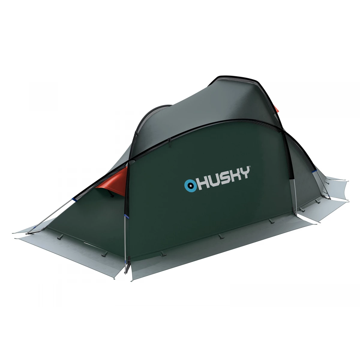 Husky Flame 2 Extreme grünes Kuppelzelt