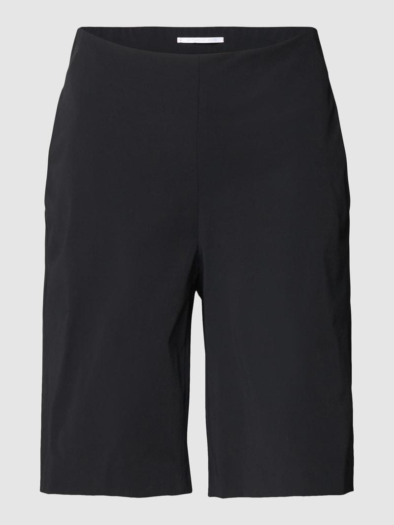 Shorts mit Eingrifftaschen Modell 'Iska' in schwarz