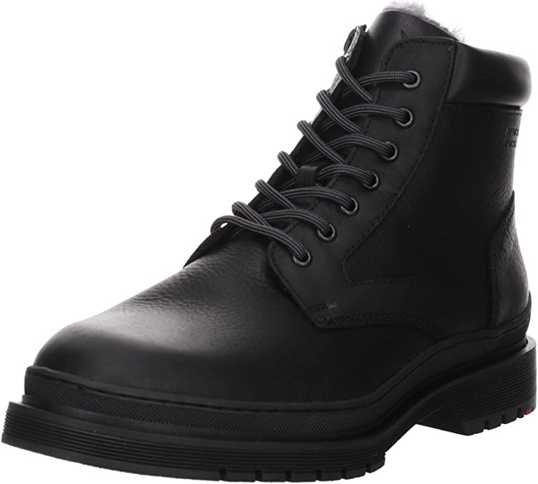 LLOYD Schnür-Stiefeletten schwarz Schnürstiefelette Hollis, Schwarz