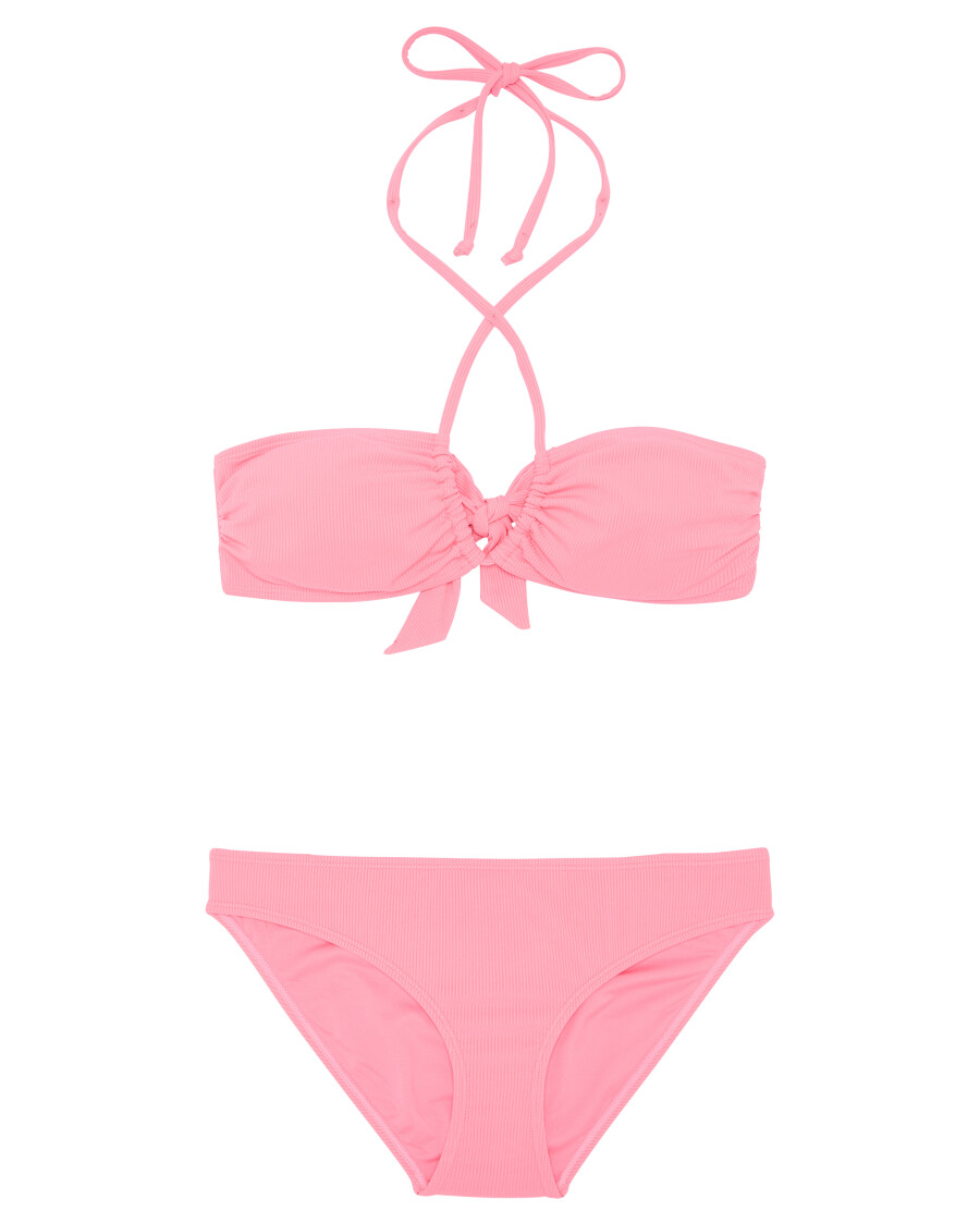 Gerippter Bikini