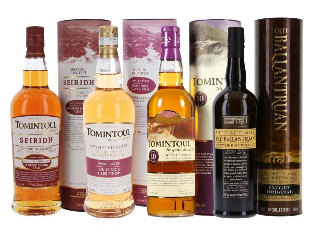 Tomintoul Live Event Set 2024, groß 2,8 l·42,5 % vol