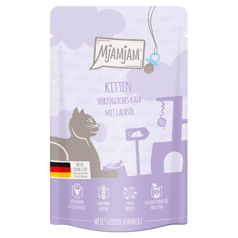 Probierpaket MjAMjAM Kitten 12 x 125 g zu TOP-Preisen | bitiba %
