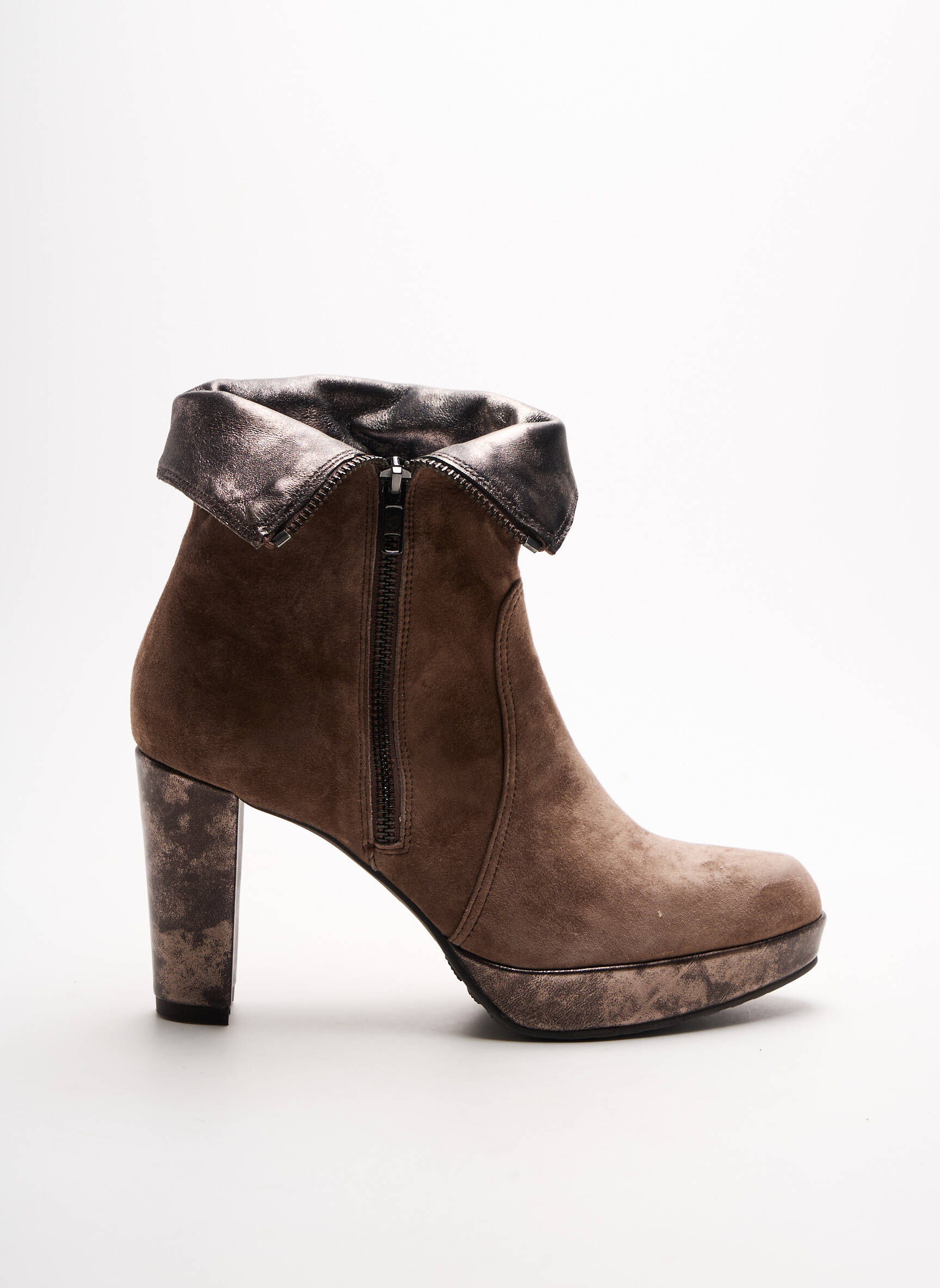 Mam Zelle Bottines Femme couleur marron