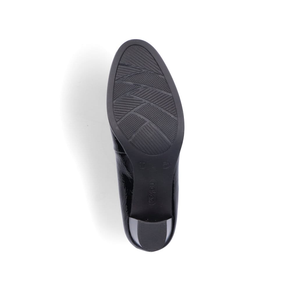 Rieker Damen Pumps glanzschwarz