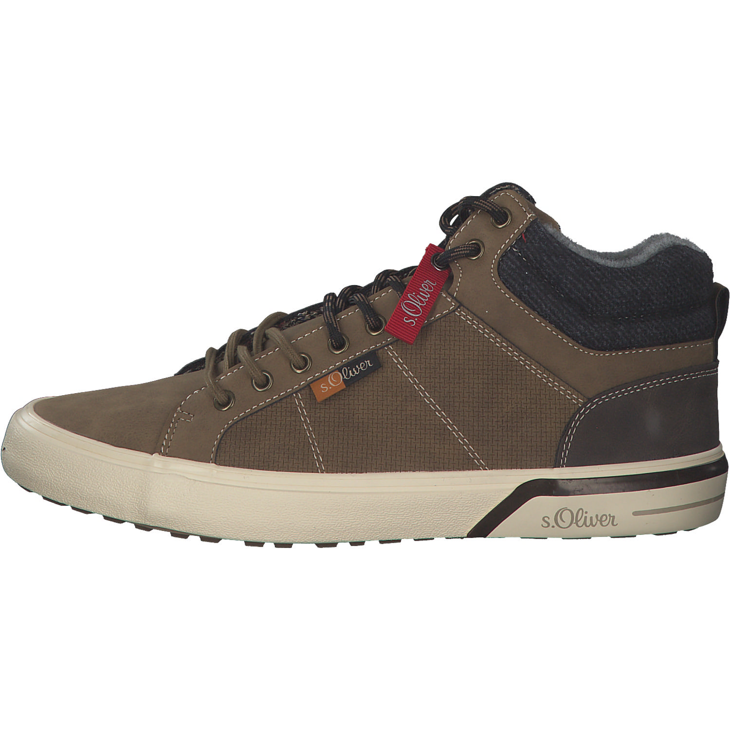 s. Oliver 15224, Sneakers High, Herren, brown