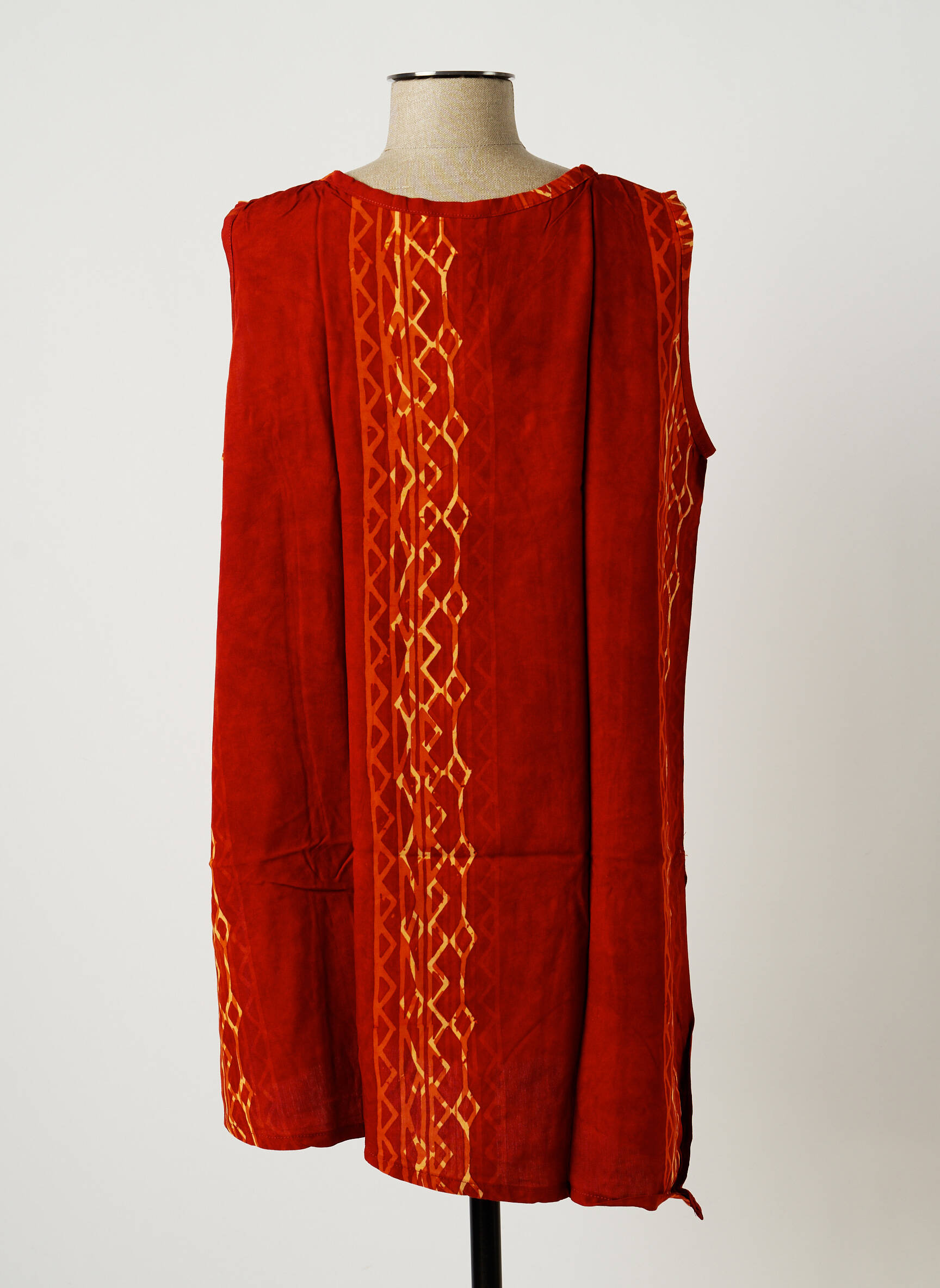 Dou Dou S Tuniquesansmanche Femme couleur marron