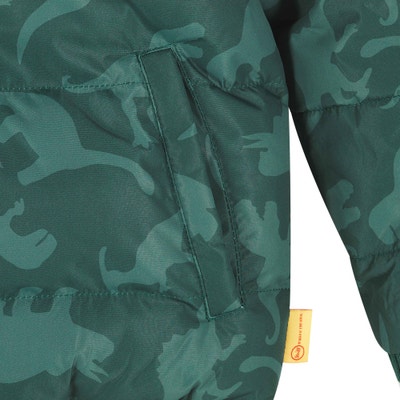 Wendejacke, dunkelgrün für Jungs
