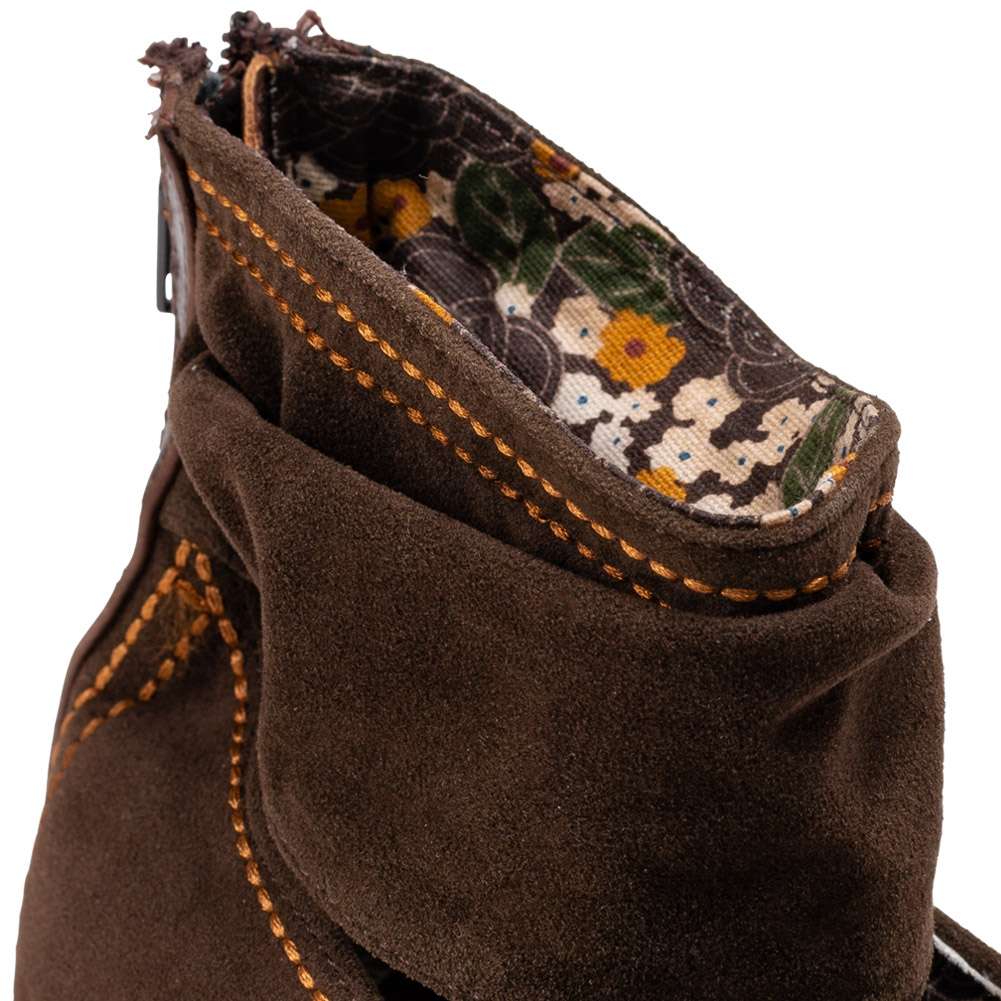 MAGUE Damen Ballerinas MD0102-BROWN
