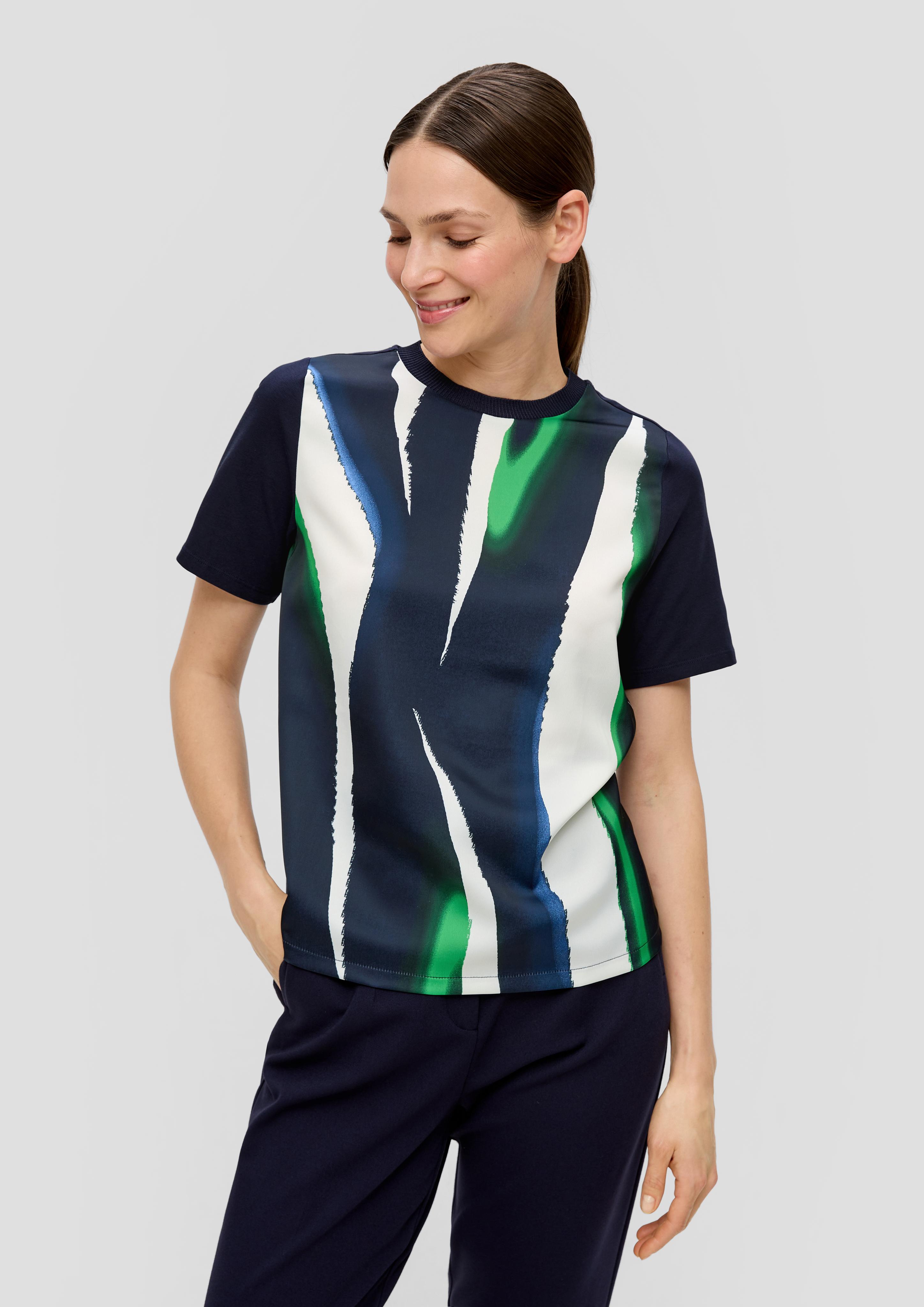 T-Shirt mit Frontprint  2141525-75D1