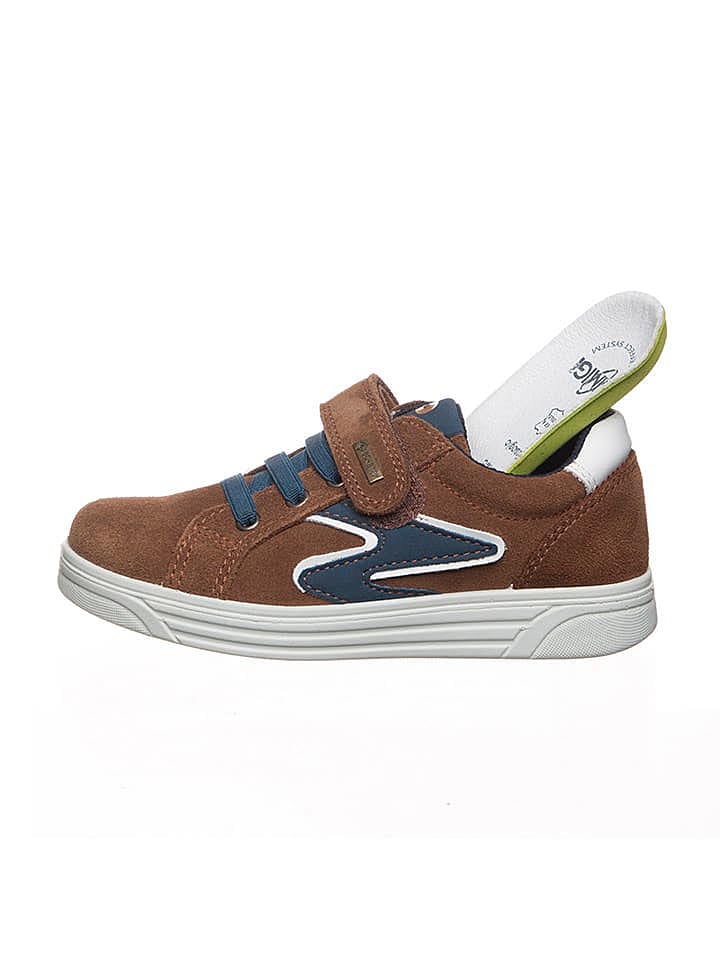 Primigi Leder-Sneakers in Braun günstig kaufen 30