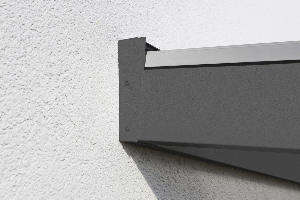 Skanholz Terrassendach Monza, BxT: 648x307
