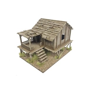Planked-Style Village House (20mm)