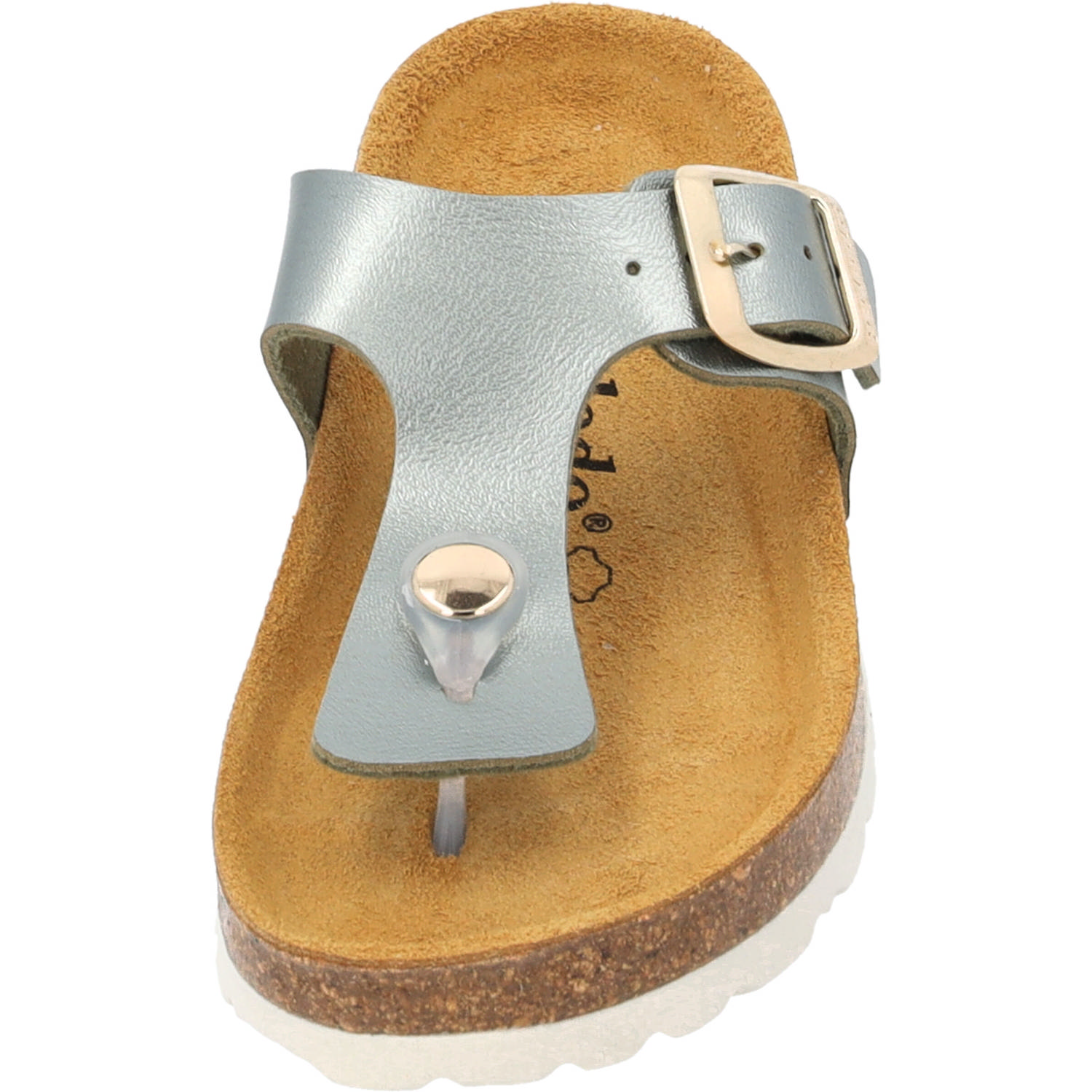 Palado Kids Kos G Metallic, Zehentrenner, Kinder, Olive