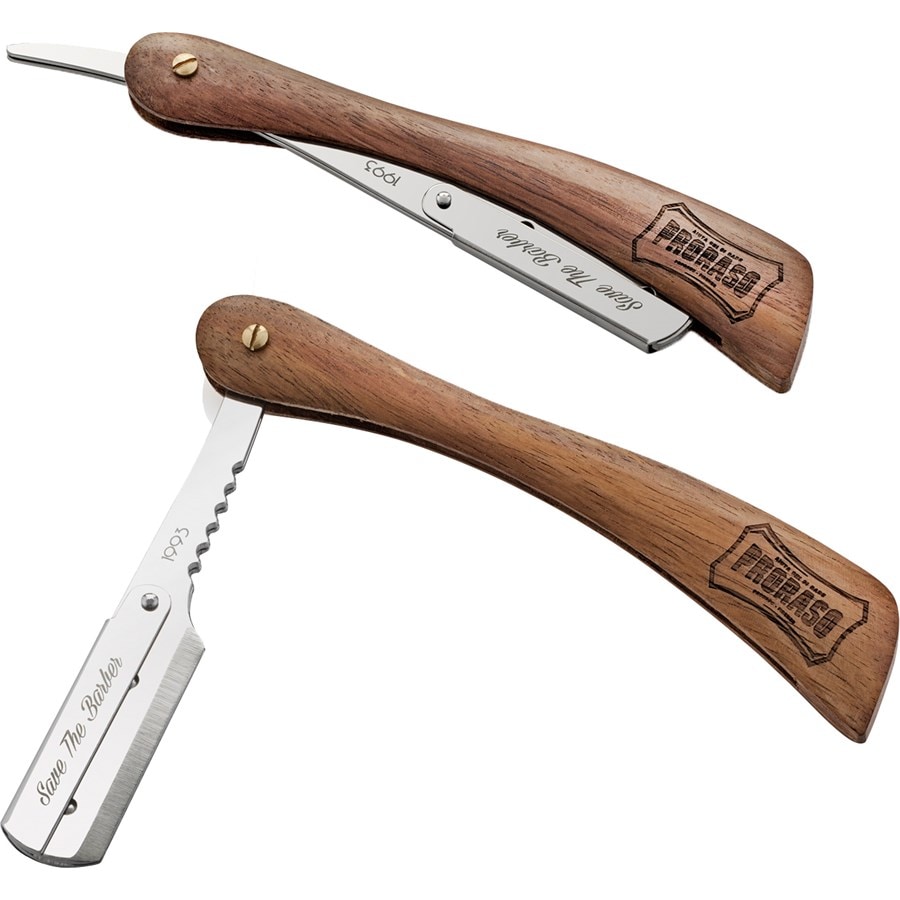 Rasiermesser mit Holzgriff